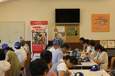 Scenes from the tour