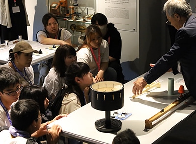 Scenes from the tour