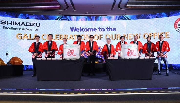 Scenes from the ceremony