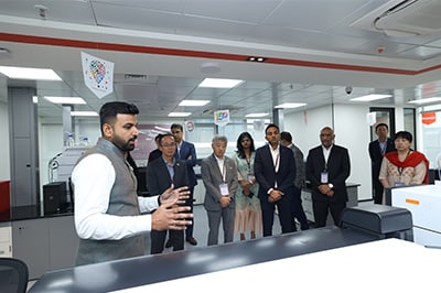 Touring the new office of SIP