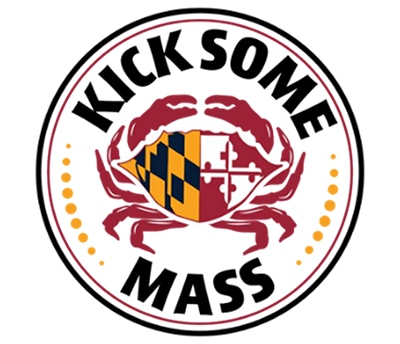 This year's “Kick Some Mass” logo