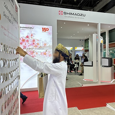 Participants posting messages about the 150th anniversary