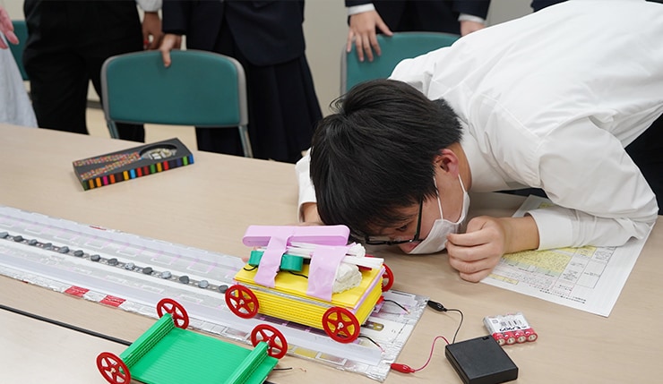 Practical competition “Linear Motor Train GO”