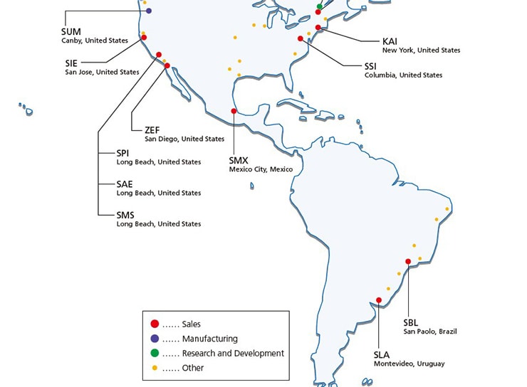 Map of Central America