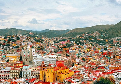 Guanajuato, a World Heritage Site that flourished as a silver mining town