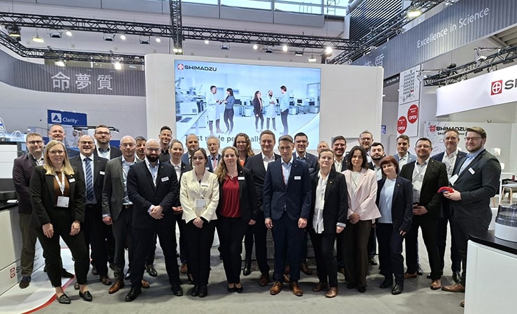 SEG group photo at Analytica 2026