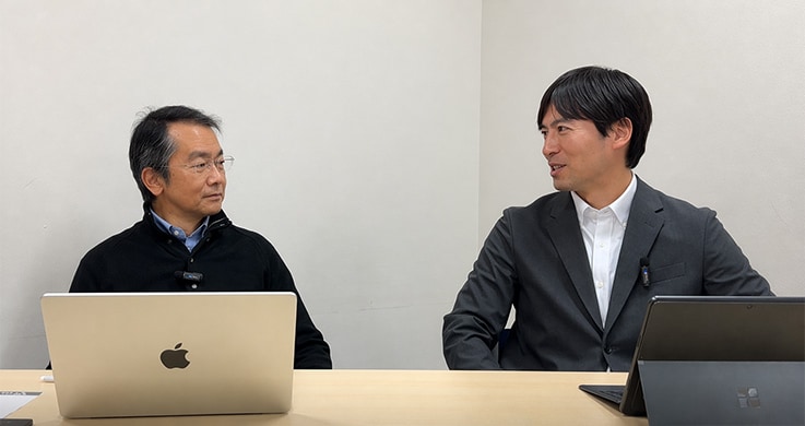 Left: Professor Funamoto