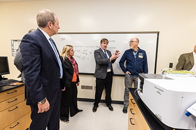 Tour of the laboratory