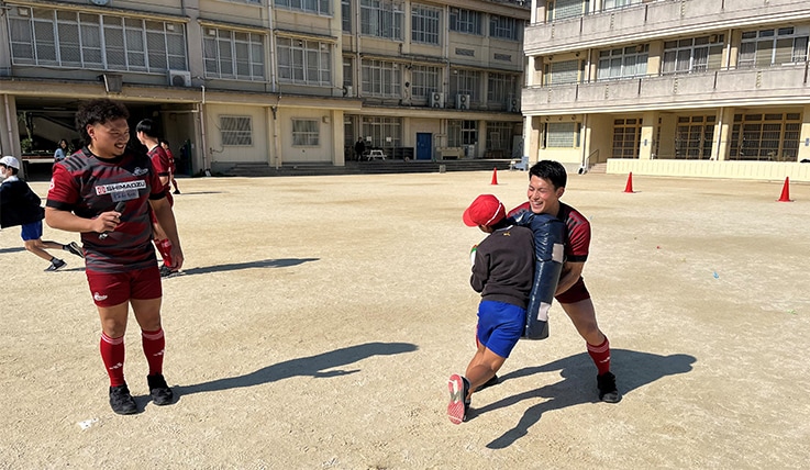 Trying rugby