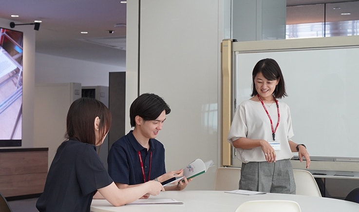 Team compiling environmental management initiatives