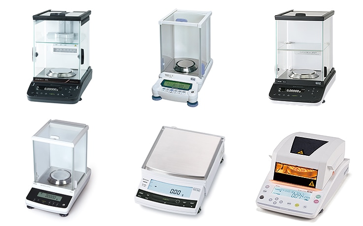 Various types of balances are manufactured and shipped worldwide