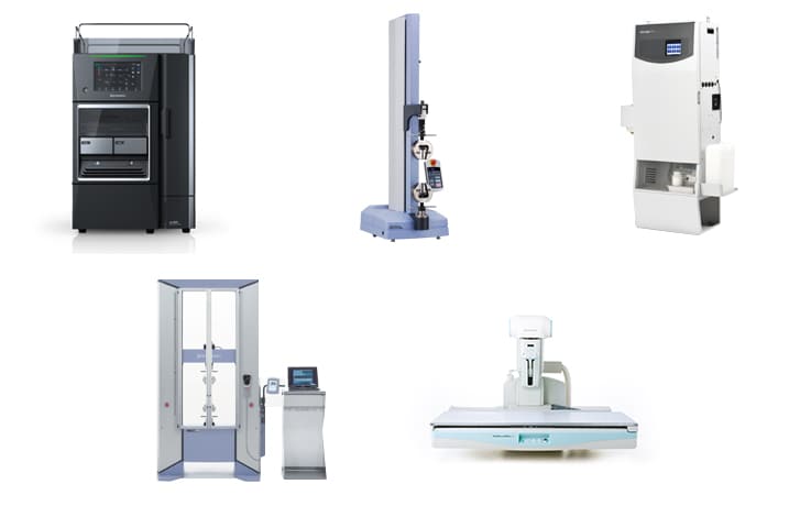 PCBs manufactured at SPM are installed in a wide range of Shimadzu products