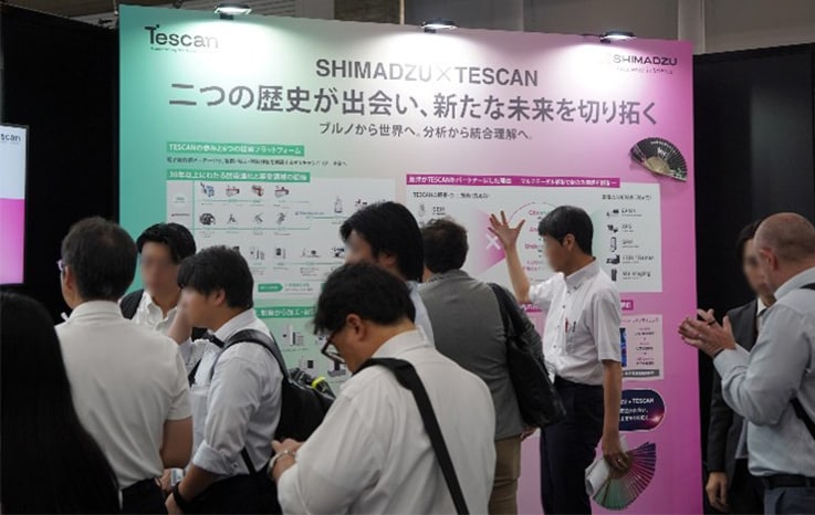 Introducing initiatives aimed at the realization of end-to-end solutions by combining the resources of Shimadzu and TESCAN