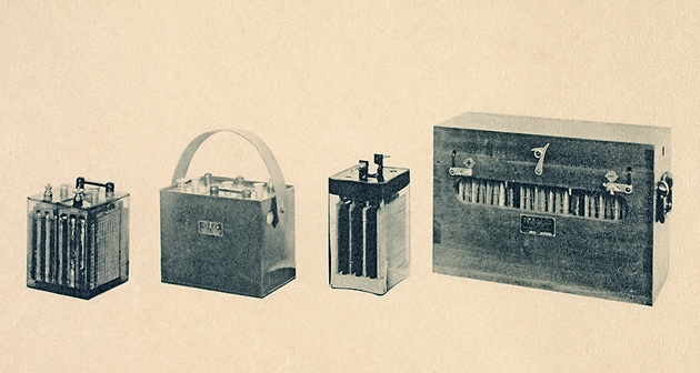 GS Storage Battery, circa 1904